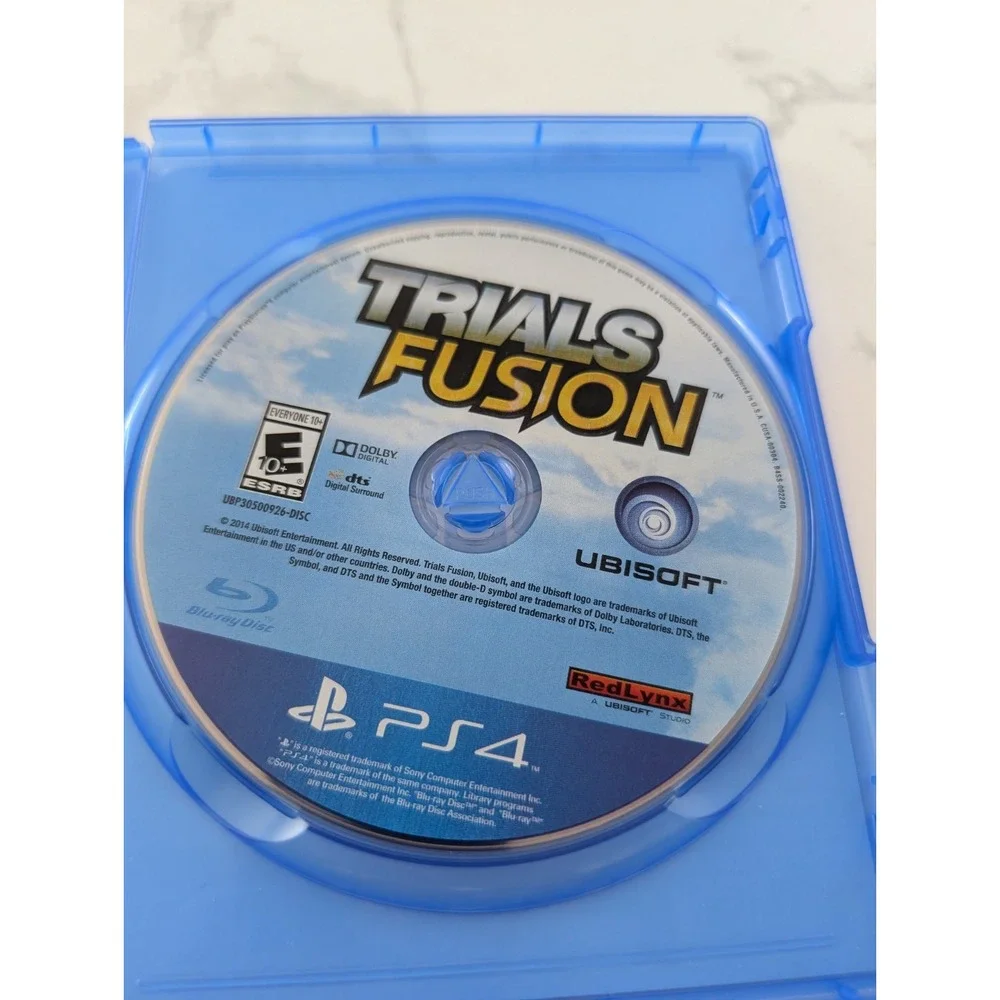 Trials Fusion Sony PlayStation 4 PS4 Complete CIB